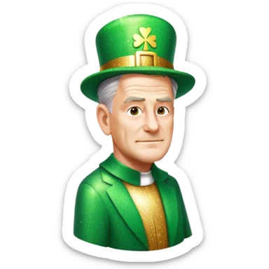 Sparkling Leprechaun sticker
