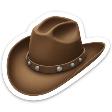 Cowboy hat  sticker