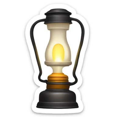 kerosene lamp sticker