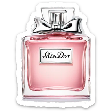 Miss Dior perfume sticker