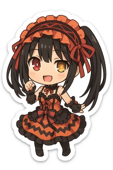 tokisaki kurumi  sticker