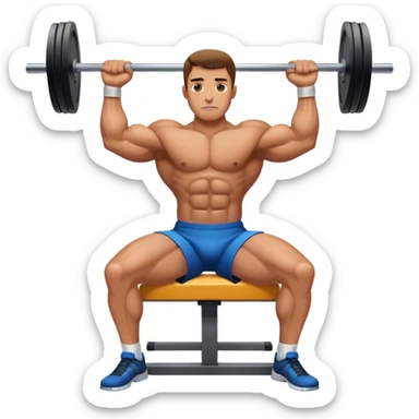 BenchPress (NOT incline) sticker