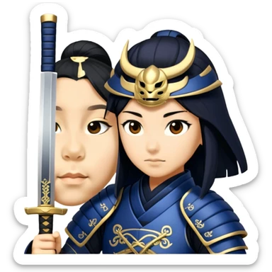 Samurai Strategist sticker