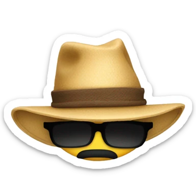 Ovo com chapéu  sticker