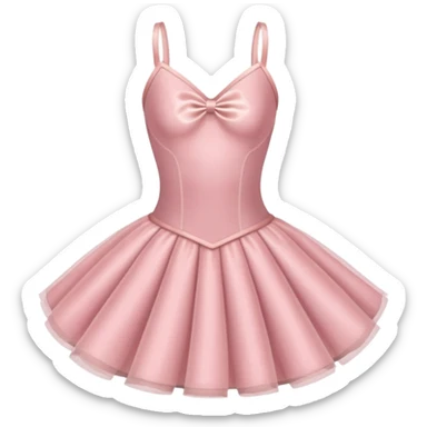 ballet shoes and dress sticker
