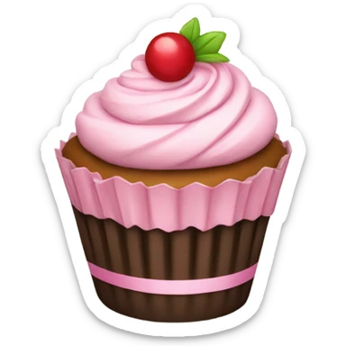 Fancy cupcake  sticker