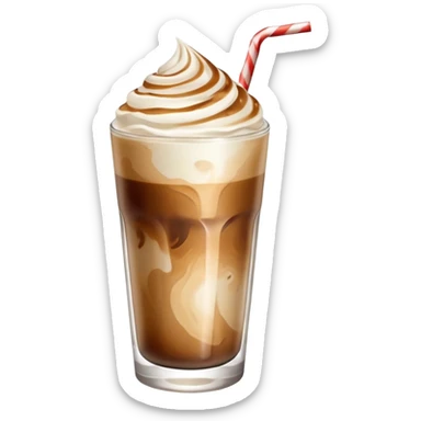 iced cappuccino sticker
