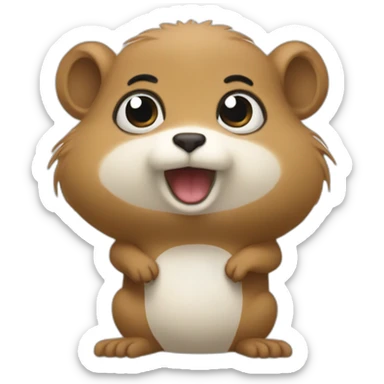 Gopher golang sticker