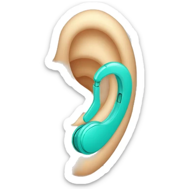 Hearing aids sticker