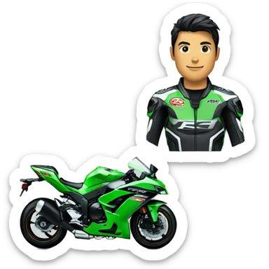 Kawasaki ninja h2r sticker