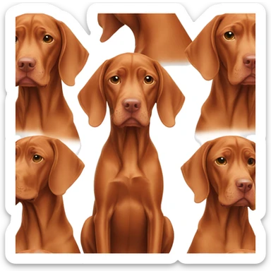 hungarian vizsla sticker