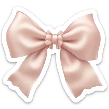Coquette bow sticker