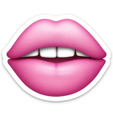 pink kiss  sticker