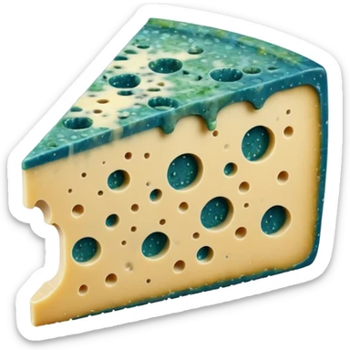 moldy parmesan cheese  sticker
