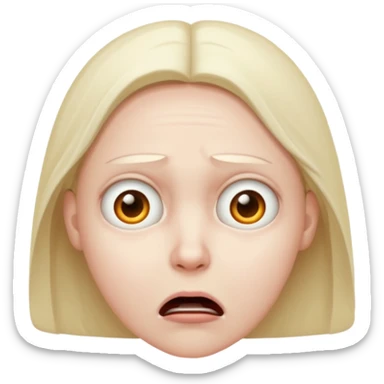 "Fear is quieter" sticker