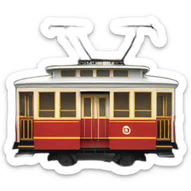 san francisco street car sticker