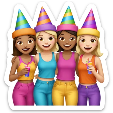 10 girl bands are so fun I nanny and my baby girl is a big girl so she  sticker