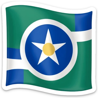 Crie um emoji da bandeira do estado do Paraná que fica no Pais Brasil sticker