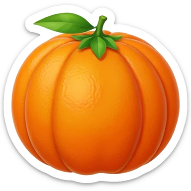 tangerine sticker