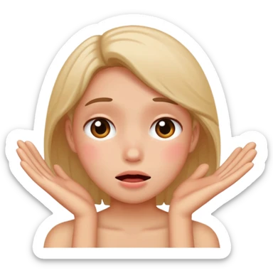 Embarrassment (Embarrassed) sticker