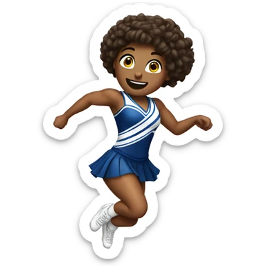 Cheerleader Stunt  sticker