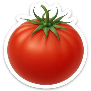 economic tomato sticker