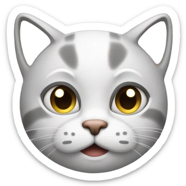 cat face palming sticker