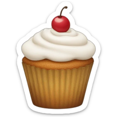 Cupcake sticker