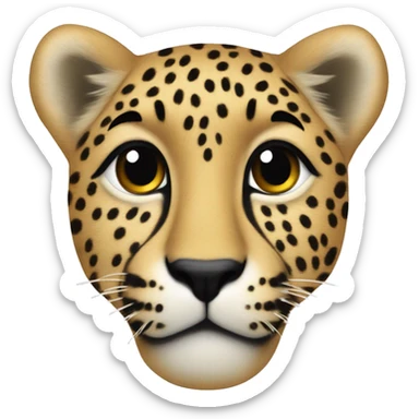 Cheetah Print Stanley ￼ sticker