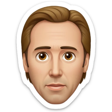 nicholas cage sticker