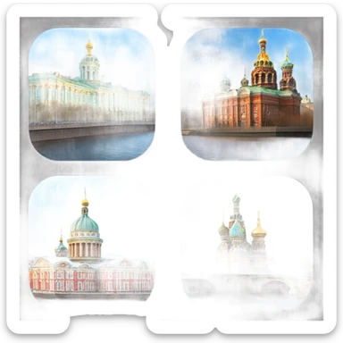 Saint-Petersburg sticker