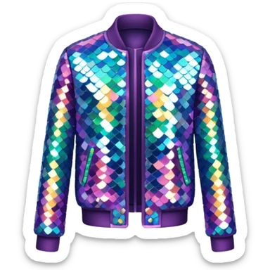 sparkling jacket sticker