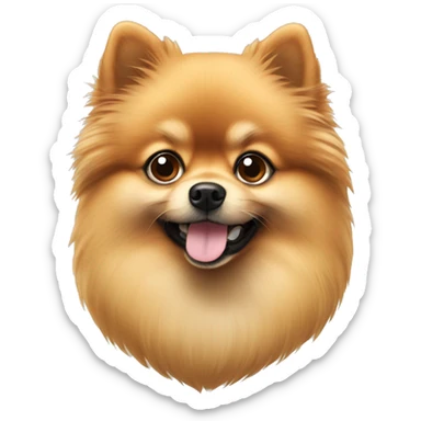 pomeranian sticker