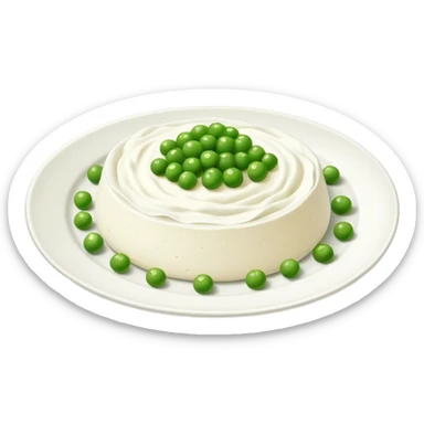 Ricottini with some peas sticker