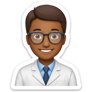 generate a scientist economist sticker