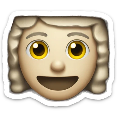 tomb with "hello" sticker