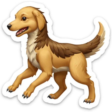 Utahraptor + Dog = sticker