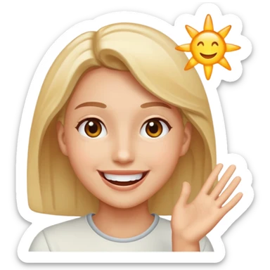 Admiration - respect and warm approval for someone or something sticker