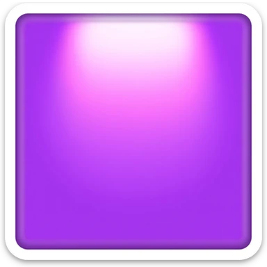 Purple lighting sticker