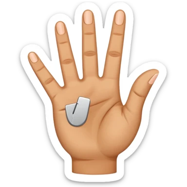 I want an emoji that looks like these👌🏻🤏🏻but i want that the the middle vinger touches the tumb and the other vingers dont. Can you do the Oke sign but than with de middle vinger. And I stil see your palm that I dont want to see. Why do you not listen? Literally. Chat gpt is even better. sticker