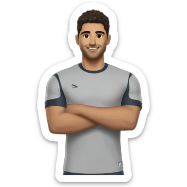 Manu rios in elite sticker