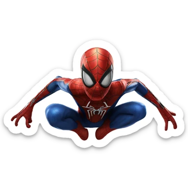 Spider-Man 4k, HD, Hyper Realistic, 8K sticker