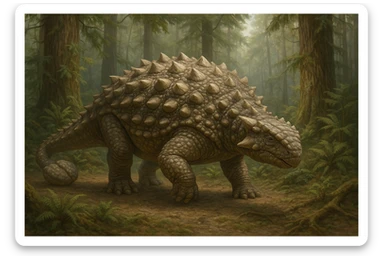 Anklyosaurus sticker