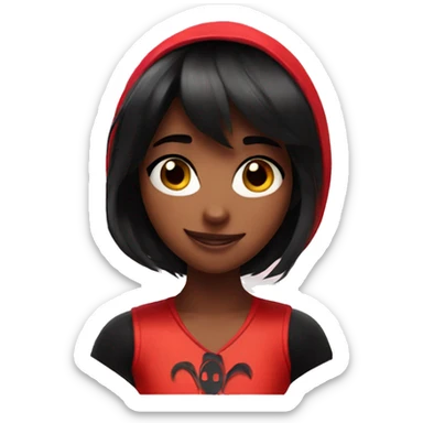 Emojo of Miraculous Ladybug sticker