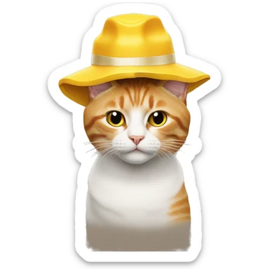 Rap cat in a mc donalds  sticker