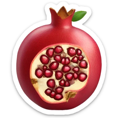 pomegranate  sticker
