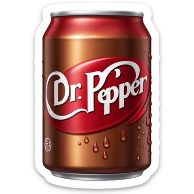 dr pepper sticker