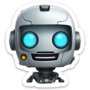 Chat robo sticker