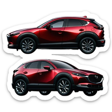 Mazda cx-30 sticker