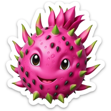 DRAGON FRUIT sticker